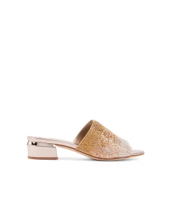 Tamarin Crystal Embellished Mule Sandals