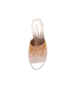 Tamarin Crystal Embellished Mule Sandals