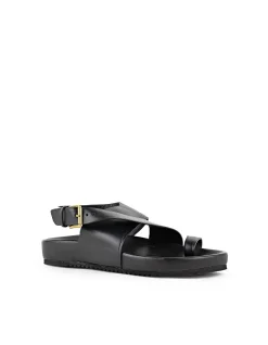 TAMRYN CROSSOVER SANDAL WITH TOE THONG