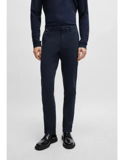 Tapered-Fit Chinos in Cotton Blend