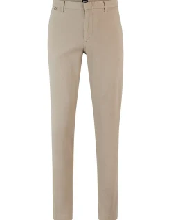Tapered-fit chinos in a cotton blend