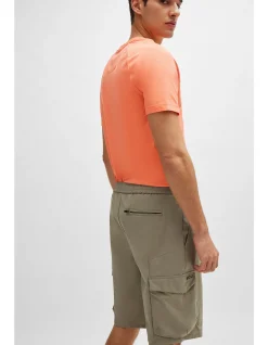 Tapered-Fit Easy-Iron Quick-Dry Shorts