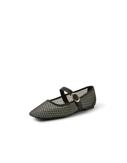 Tartina Mesh Strap Ballet Flats