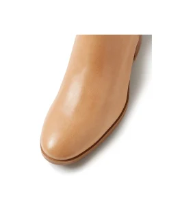 Tataley Leather Stretch Knee High Boots