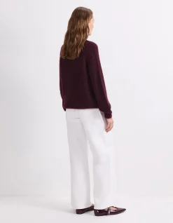 TATIANA MOHAIR TWIST CARDIGAN