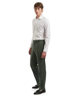 TB NATURAL STRETCH FLAT FRONT TROUSER