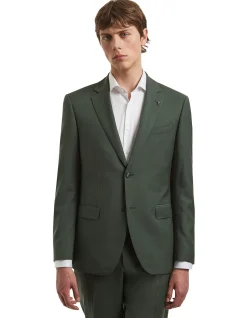 TB NATURAL STRETCH NOTCH LAPEL JACKET