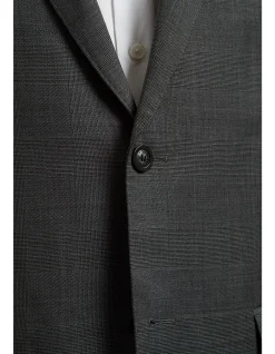 TB POW CHECK NOTCH LAPEL JACKET
