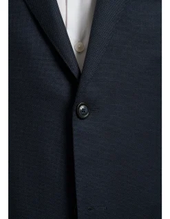 TB TEXTURED NOTCH LAPEL JACKET