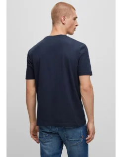 Tchup Logo T-Shirt Navy