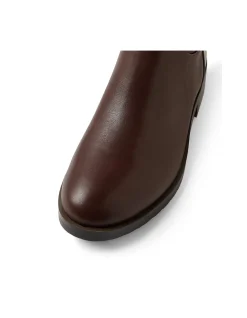 TEAGLE DF RICH BROWN LEATHER