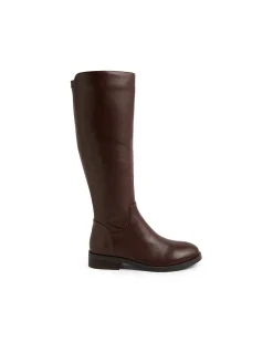 TEAGLE DF RICH BROWN LEATHER