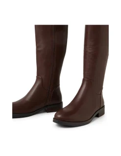 TEAGLE DF RICH BROWN LEATHER