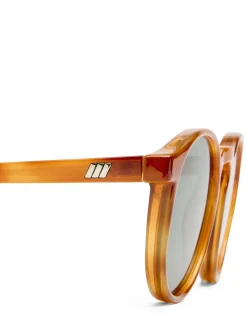 TEEN SPIRIT DEUX TORT ROUND GREEN TINT SUNGLASSES