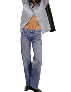 Tennessee Low Rise Rigid Boyfriend Jeans