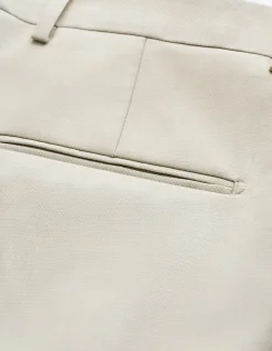 Tenutas Wool/Elastine Trouser Flat Front