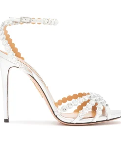 TEQUILA LAMINATED LEATHER SANDAL 105