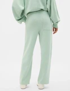 TERRY BARREL LEG TRACKPANT