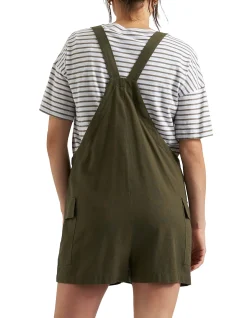 TERRY LINEN PLAYSUIT