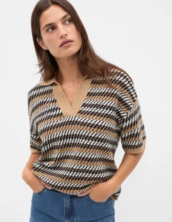 TEXTURED LUREX KNIT