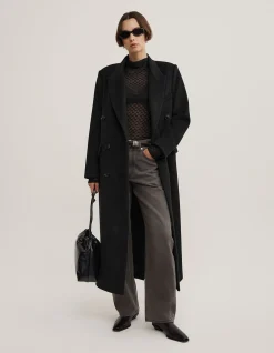 Textured Mesh Long Slevve Top