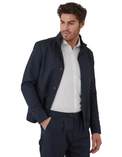 TEXTURED PLAIN JACKET