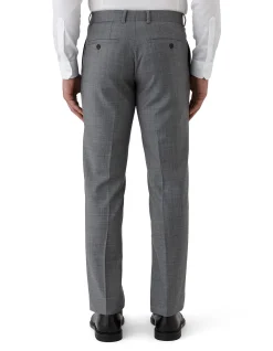 TEXTURED WEAVE SUIT TROUSER