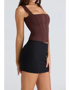 THE BALCONETTE FITTED CORSET TOP