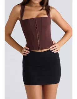 THE BALCONETTE FITTED CORSET TOP