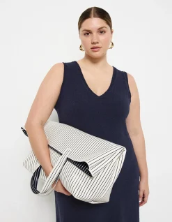 THE CARA STRIPE TOTE