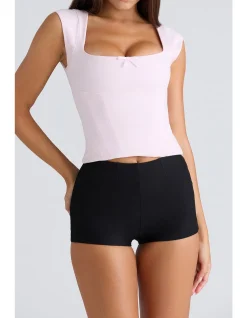 THE CLAP SLEEVE CORSET TOP