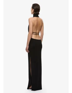 THE COWL NECK JERSEY DRESS