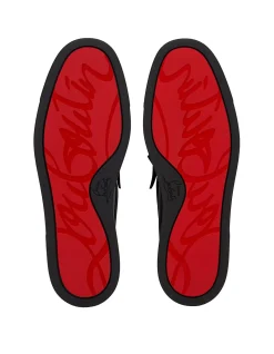 THE HAROLD I FLAT CALF RETOURNE DS BLACK LOAFERS