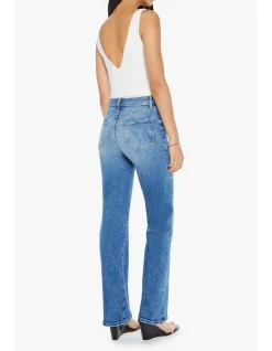 The Kick It High Rise Straight Leg Jeans