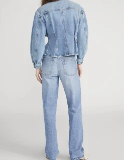 The Nipped Collarless Jacket