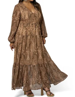 THE POETIC GYPSY EARTH MOTHER MAXI DRESS