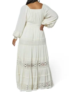THE POETIC GYPSY SUNSET SHADOWS MAXI DRESS
