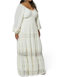 THE POETIC GYPSY SUNSET SHADOWS MAXI DRESS