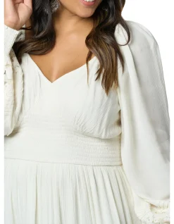 THE POETIC GYPSY SUNSET SHADOWS MAXI DRESS