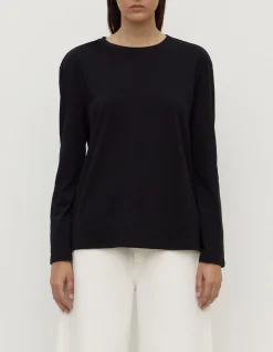 Thea Long Sleeve Tee Black