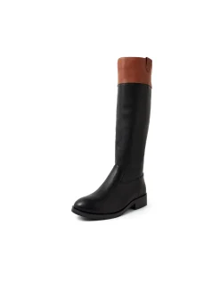 THEADORE MI Leather Knee High Boots
