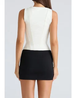 THE BALCONETTE FITTED CORSET TOP