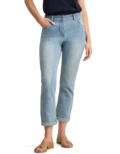 The Classique 25 Pacific Wash Turn Up Jeans
