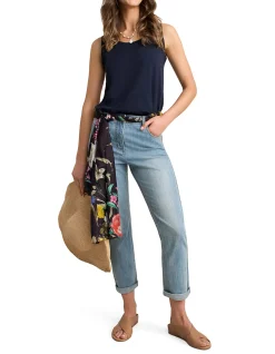 The Classique 25 Pacific Wash Turn Up Jeans