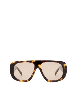 THE DIONNE CRYSTAL TORT AVIATOR Sunglasses