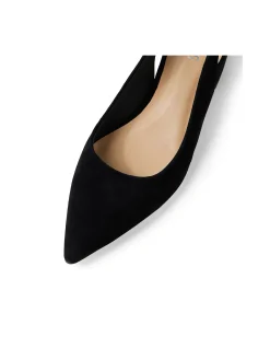 Thelma Pointed Toe Suede Slingback Pumps