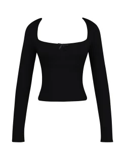 THE LONG SLEEVE CORSET TOP
