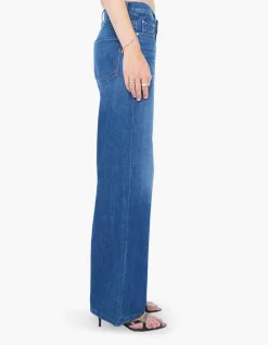 The Mid Rise Maven Skimp Wide Leg Denim Jeans
