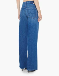 The Mid Rise Maven Skimp Wide Leg Denim Jeans