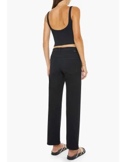 The Newbie Hover Mid Rise Straight Leg Jeans